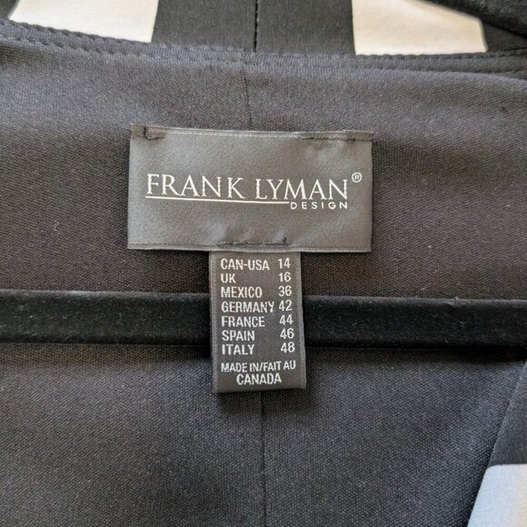 Vintage Frank Lyman Short Sleeve Wrap Dress - Picture 8 of 8